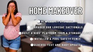 HOME MAKEOVER Overload! We Took On So Many Projects This Week + Upgrading Our Lovesac Sactionals