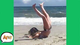 FLIP Went FACE-PLANT!  | Best Funny Vacation Fails | AFV 2021