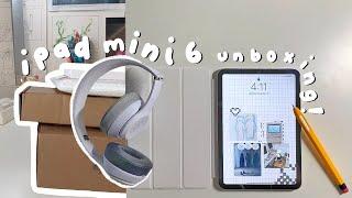  ipad mini 6 unboxing & accessories + making my lockscreen