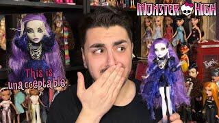 Mattel Creations, You Are Nothing | Unboxing and Fixing MH Haunt Couture Midnight Runway Spectra!