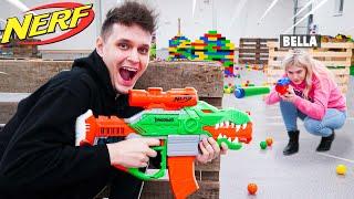 BITWA Z MOJĄ DZIEWCZYNĄ NA NERF GUN ZA 1,500 zł! | Vito vs Bella