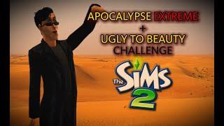 #3 АПОКАЛИПСИС ЭКСТРИМ + UGLY TO BEAUTY  The Sims 2