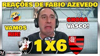 VAMOS RIR! REAÇÕES FANÁTICO VASCAÍNO - VASCO 1x6 FLAMENGO - QUE CHOCOLATE!