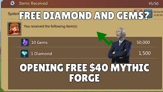 Gamble on tempering gear || $40 Mythic forge opening || Premium pieces rewards || Lords mobile