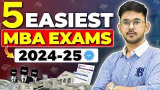 NO CAT!  Top 5 Easy MBA Entrance Exams 2024-25! Top Business Schools! #mba #nmat #snap #cmat #xat