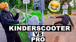 Kinder Scooter VS Pro Fahrer!