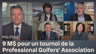 Après le hockey, des millions d'argent public du Québec pour le golf | Mordus de politique