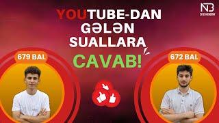 ️️679 və 672 bal toplayan Ağasəlim və Sahil şagirdlərin suallarını cavabladılar #buraxılış #blok