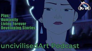 Love, Death + Robots | Geek Talk with Celeste Orchid | uncivilisedArt Podcast