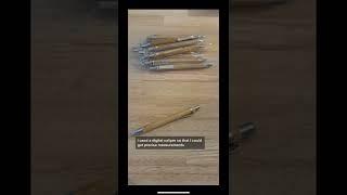 How to engrave on wooden pens, using a FREE jig, Adobe illustrator, glowforge