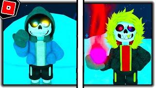 How to get FDY DUST SANS and FELLDUST SANS SECRET MORPHS in UNDERTALE WEIRD MULTIVERSE 2.0 - Roblox