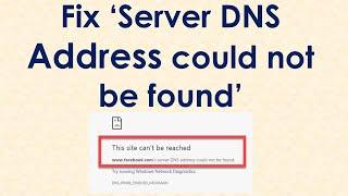 Fix server dns address could not be found