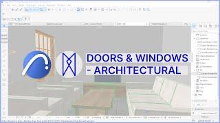 ArchiCAD 24 - Architectural Fenestrations: Doors and Windows