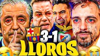 LOS MEJORES LLOROS MADRIDISTAS al FC BARCELONA 3-1 BENFICA - ByDiegoX10, JKCLife, Ubietoo...