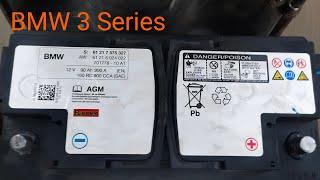 BMW 320d battery Removel #modern auto #BMW 3 series