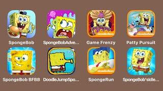 Spongebob Collection: Krusty Cook-Off,Adventures in a Jam ,Game Frenzy,Patty Pursuit,Doodle Jump