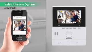 Introducing the VL-SVN511 wireless video intercom system from Panasonic