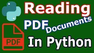 How To Read PDF Documents In Python