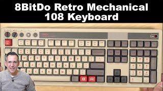 8bitdo 108 Retro Mechanical Keyboard Review - Now with a Full Number Pad!