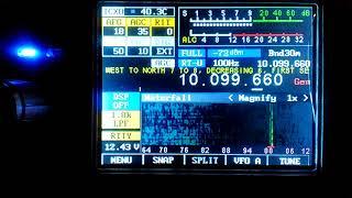 mcHF QRP SDR transceiver decoding RadioTeletype (RTTY)