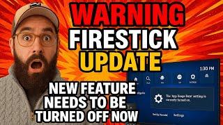 New FIRESTICK Feature You must TURN OFF NOW! (They are trying to Catch you)