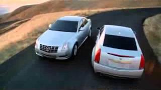 2012 Cadillac CTS TV Commercial Front to Back Advert of Sport Sedan Driving Backwards & Side by Side