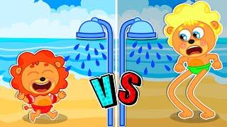 MrLion India | Long Legs vs Short Legs | Cartoon for Kids