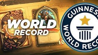 WORLD RECORD DONJON RUN HEARTHSTONE TORLK