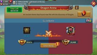 Dragon Arena vs TWK - Lords Mobile