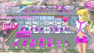 Collect All Pink Cars[] sakura school simulator