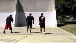 3 Wall Handball ( Mere/Magic vs Sal/Reyes ) Woodland, CA. John H. Ferns Park  2014