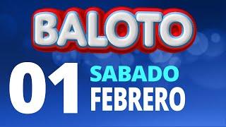 Resultado del Baloto del Sábado 1 de Febrero de 2025  Ganador 