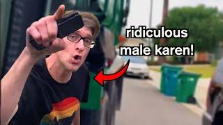 "Garbage Can Ken" Causes MAJOR DRAMA With Trash Collector..