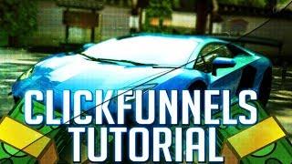 ClickFunnels Tutorial - Building a click funnel & landing page (in less than 11 mins...)