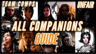 ALL Companions - The ULTIMATE GUIDE - Team Comp and Builds[4K] - Pathfinder: Wrath of the Righteous