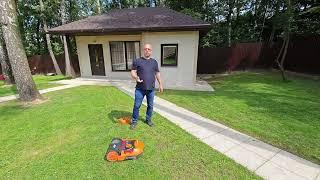 Робот газонокосилка Worx опыт эксплуатации.