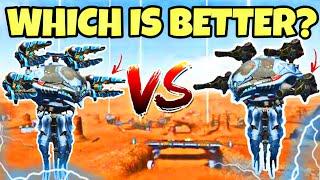  NODENS CYCLONE VS NODENS RETALIATOR COMPARISON || WAR ROBOTS TEST SERVER ||