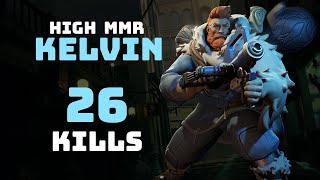 Deadlock Kelvin Gameplay & Build - 26 KILLS (High MMR Player: lystic)