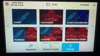 Raymarine Element HV Ice Fishing Initial Setup