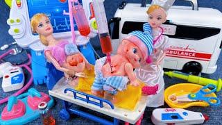 10 Minutes Satisfying with Unboxing Doctor and Ambulance Playset ASMR | Review Toys