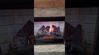 This is one of the most realistic electric fireplaces on the market! #electric #fireplace