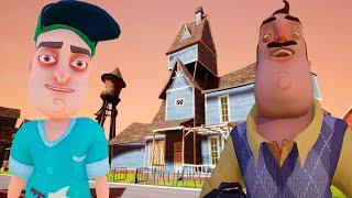 ШОУ ПРИВЕТ СОСЕД!СТРАННЫЙ ДОМ НА КРЫШЕ ДОМА СОСЕДА!ИГРА HELLO NEIGHBOR MOD KIT ПРОХОЖДЕНИЕ МОДОВ!