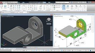 AutoCAD 3D Designing for Beginners – Basic To Advance Tutorials – Exercise 9