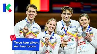 Drie medailles op de Europese kampioenschappen indooratletiek