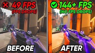 VALORANT DETAYLI FPS ARTTIRMA + DROP SORUNLARI (2023 GÜNCEL)