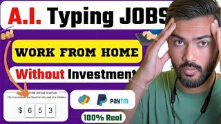 $150/Hour | Ai Jobs at Home | Typing New Work from home | Part Time Jobs | Earn Money Online