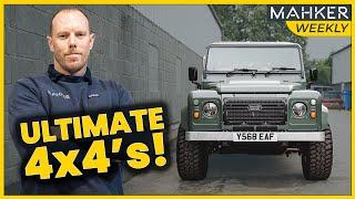 Custom Land Rover Defender Workshop - Build Updates || Mahker 4x4