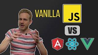 Why "vanilla JavaScript first" might NOT be the best approach!