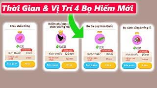 THỜI GIAN VỊ TRÍ 4 BỌ HIẾM MỚI | PLAY TOGETHER