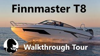 Finnmaster T8 - Boat Walkthrough Video Tour